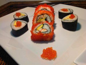 Tamaño del sushi