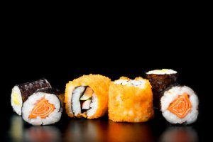 Textura de sushi