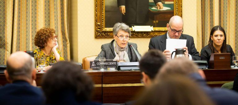 La presidenta de RTVE a un diputado del PP: 