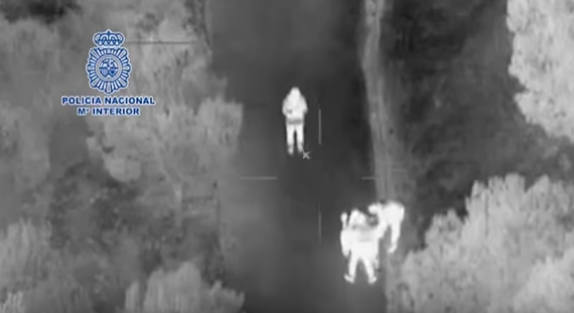 La Policía Nacional rescata a un anciano de 80 años perdido