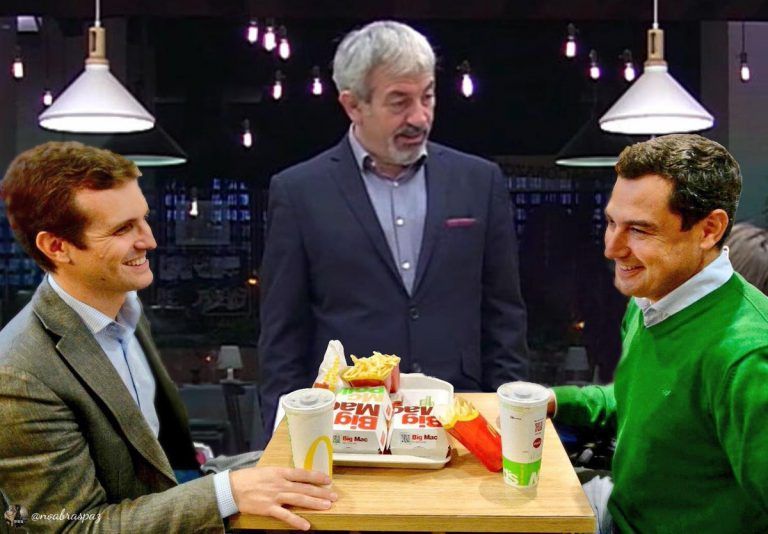 Los mejores memes de la visita de Pablo Casado a un McDonald's en Andalucía