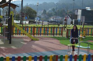 El recién finalizado parque infantil de Puxeiros, escenario de la programación de Navidad 2 DSC 0430