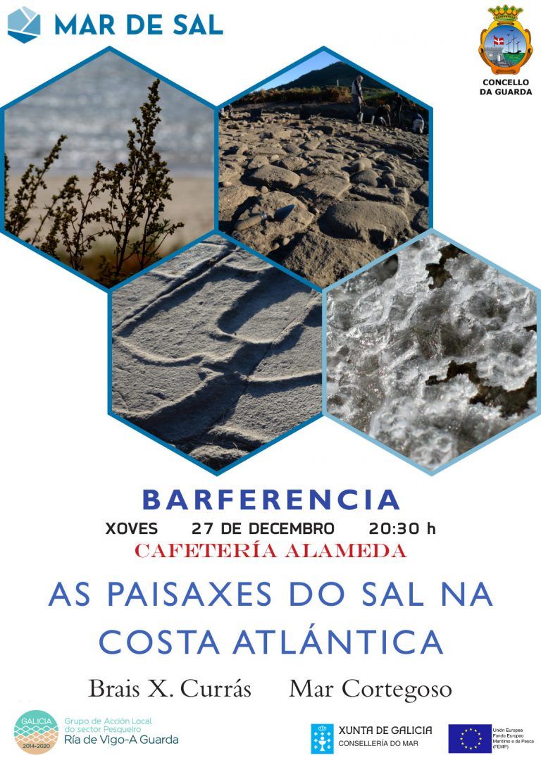 La Barferencia «Los Paisajes de la Sal en la Costa Atlántica» tendrá lugar el próximo jueves en la Guarda