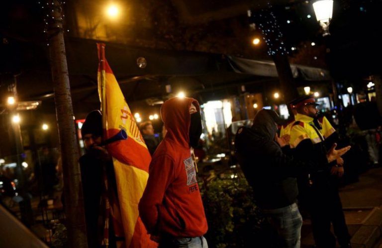 Pablo Iglesias, víctima de un 'escrache' en Barcelona