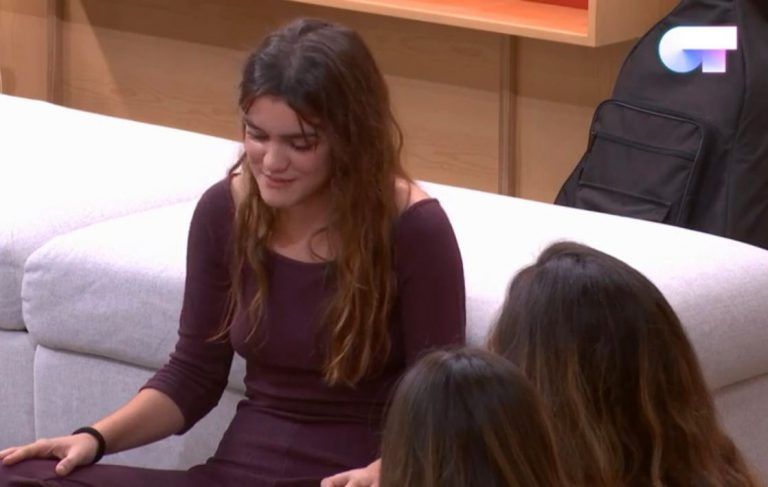 El bonito gesto de Amaia en su vuelta a la academia de 'OT'