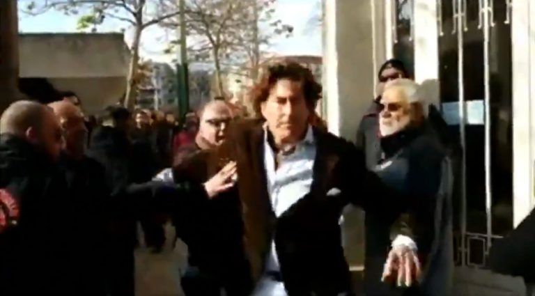 Álvaro de Marichalar, agredido por independentistas radicales en Girona