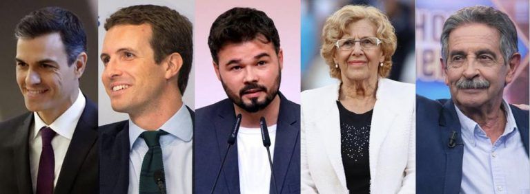 Sánchez, Casado, Rufián, Carmena, Revilla... ¿Cuánto cobran nuestros políticos?