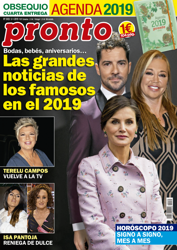 Kiosco Rosa: así vienen las últimas portadas de las revistas del corazón del año 7 pr 2435 p001