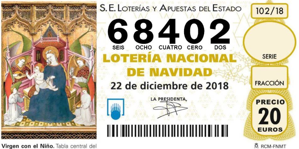 Consulta dónde ha caído El Gordo y el resto de grandes premios de la Lotería de Navidad 8 quinto premio 3
