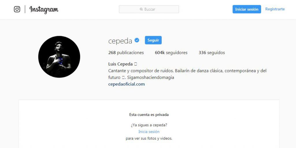 La drástica decisión que ha tomado Cepeda con sus redes sociales 1 CEPEDA INSTAGRAM