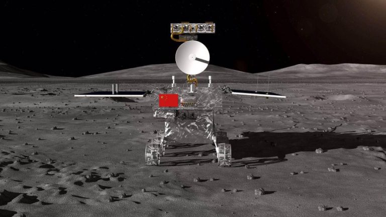 Primeras imágenes enviadas por la sonda china 'Chang'e 4', tras alunizar con éxito en la cara oculta de la Luna por primera vez