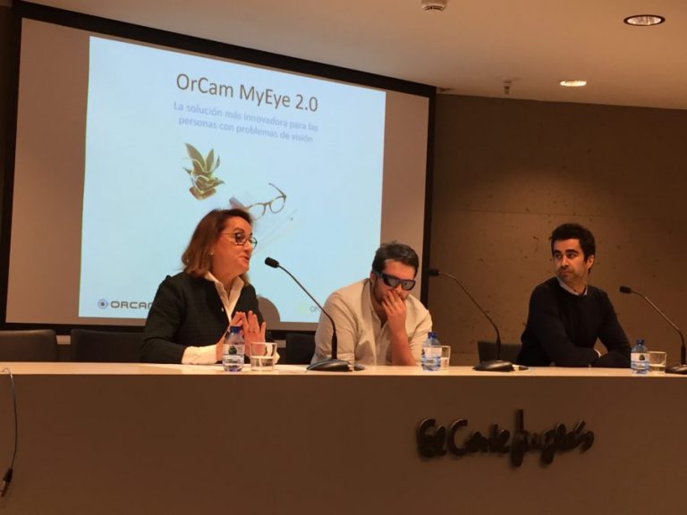 Orcam, el dispositivo que mejora la autonomía de las personas con problemas de visión