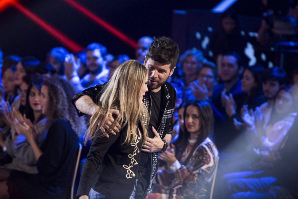 Pablo López y Noelia