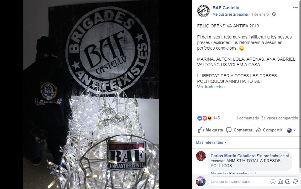 belen presos politicos