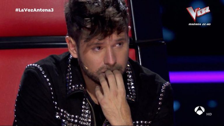 Las lágrimas de Pablo López en el estreno de 'La Voz'