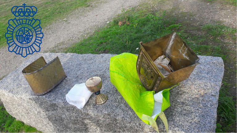 Detenido por robar el sagrario del hospital mientras su mujer daba a luz