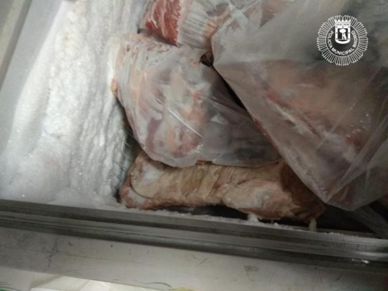Localizados más de 300 kilos de carne en mal estado en esta carnicería
