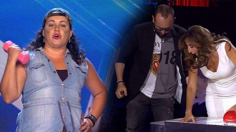 La surrealista versión de 'Lo malo' de Patricia Balboa en 'Got Talent'