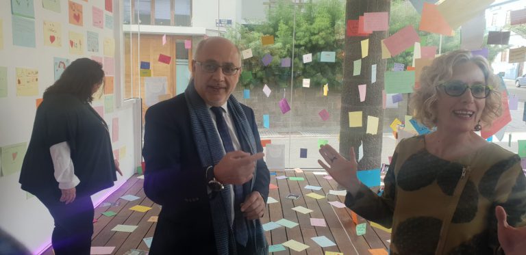 GRAN CANARIA: El Cabildo expone una “lluvia” de mensajes contra la violencia machista