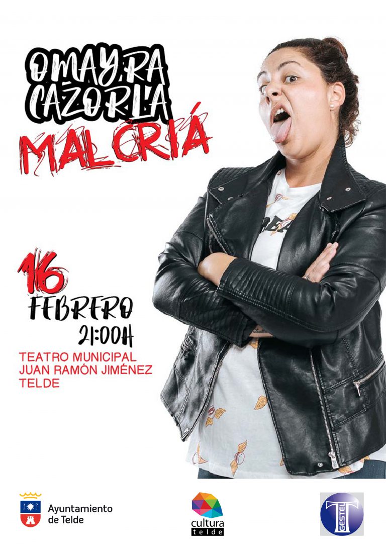 TELDE: Omayra Cazorla presenta su espectáculo Malcriá este sábado en el Teatro Municipal