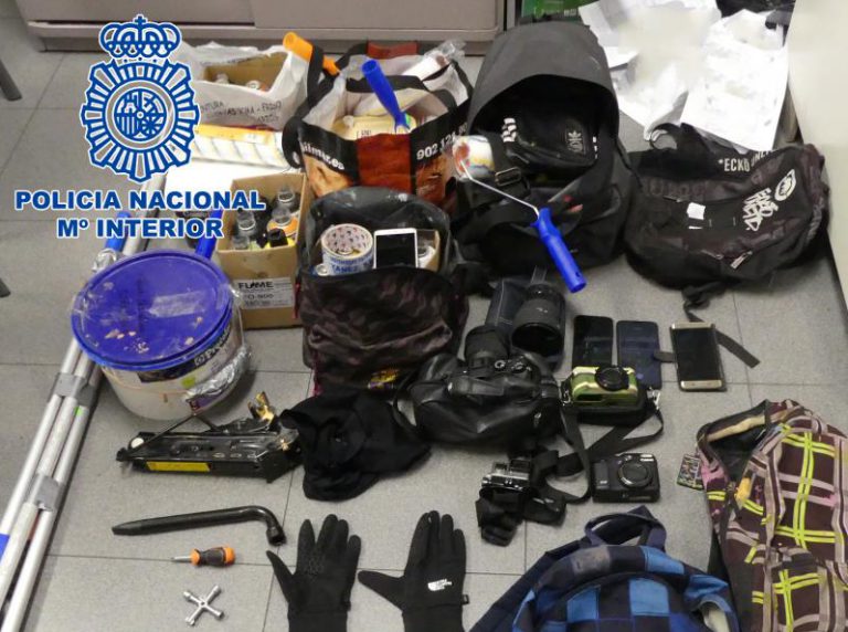 La Policía evita un nuevo asalto de grafiteros en el suburbano madrileño