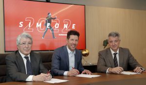 Valverde y Simeone, las renovaciones de la semana 2 Renovación Cholo