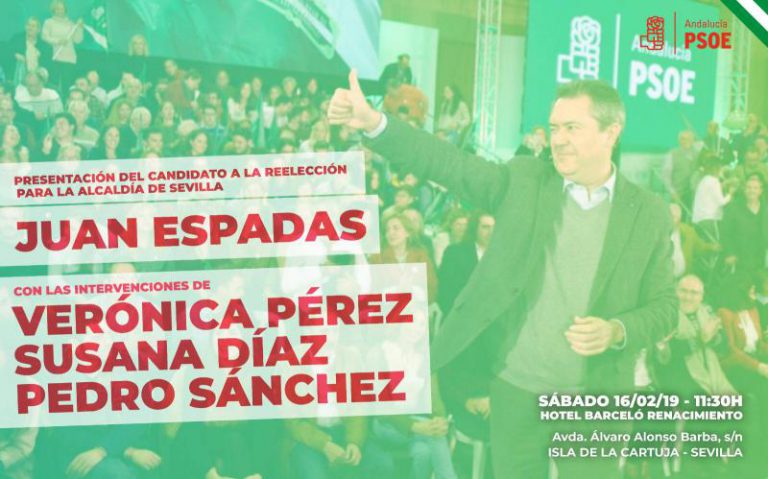 Sánchez inicia una nueva etapa el sábado en un acto con Susana Díaz