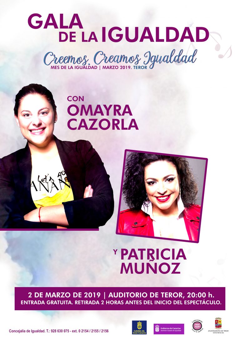 TEROR: Omayra Cazorla y Patricia Muñoz participan en el programa del Mes de la Igualdad en Teror