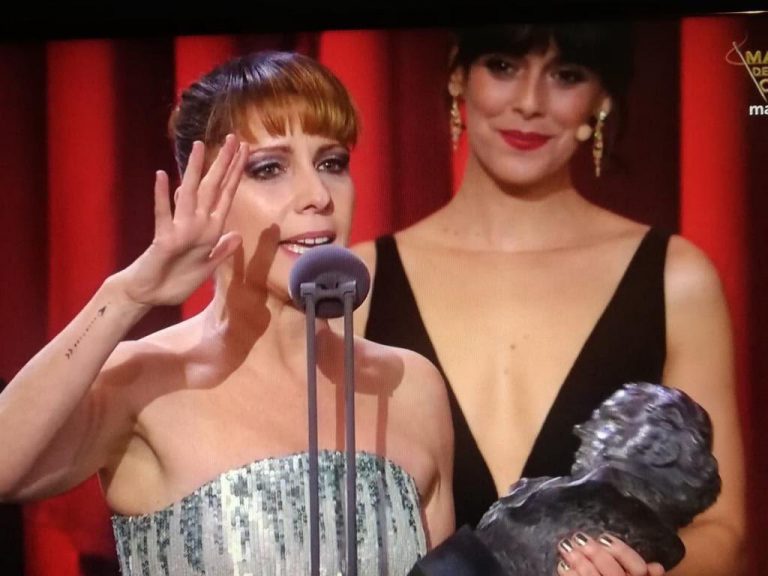 Los Goya reivindican el papel de la mujer en el cine con este comentado momento