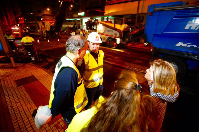 LAS PALMAS DE G.C.: El Ayuntamiento culmina el 80% del Plan de Asfaltado con el que se van a renovar y mejorar más de medio centenar de calles