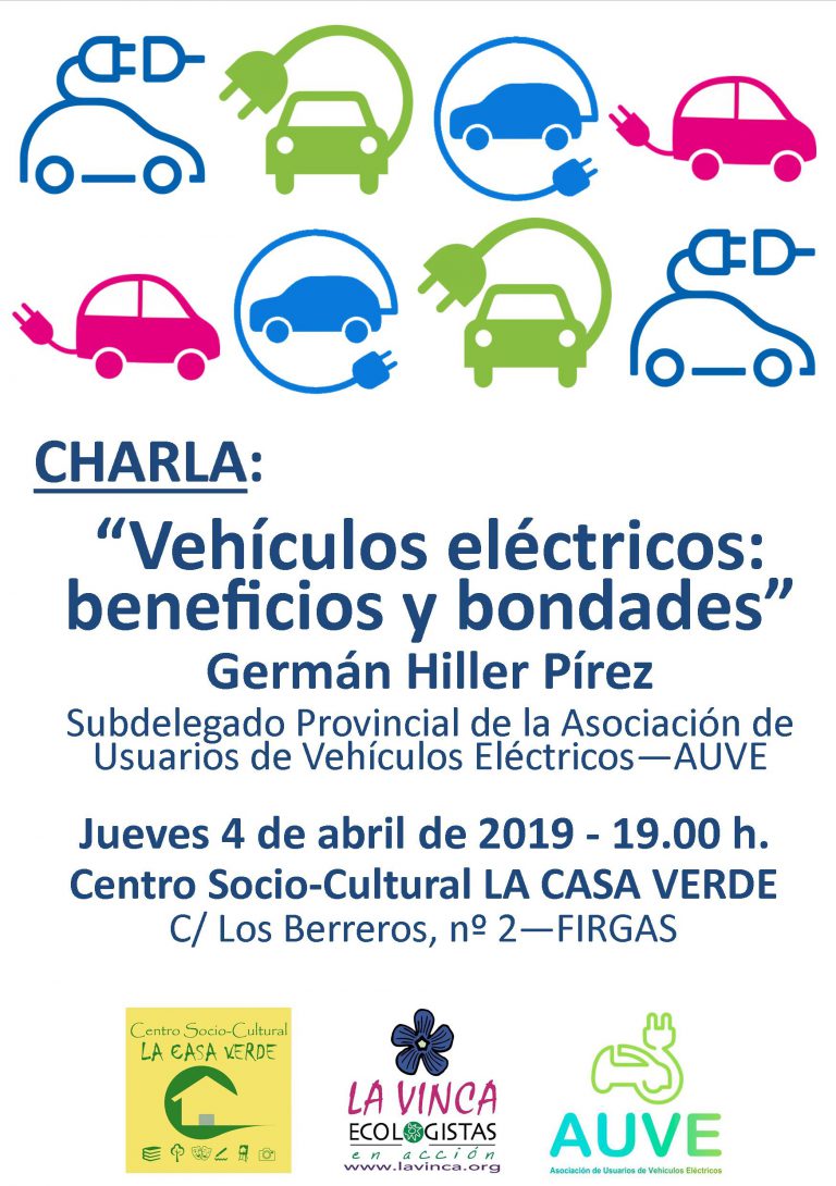 FIRGAS: El jueves 4 de abril, German Hiller hablará de vehículos eléctricos en LA CASA VERDE