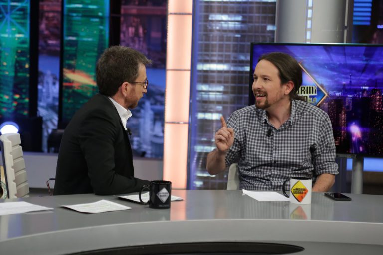El 'zasca' por su casoplón,  Errejón, y los pactos centran la visita de Pablo Iglesias en 'El Hormiguero'