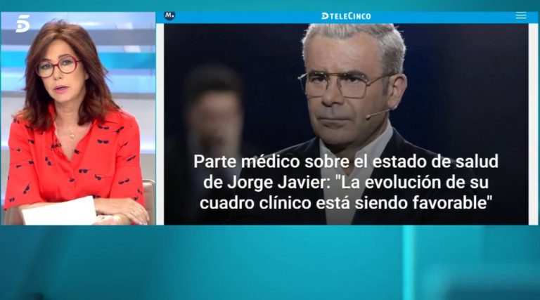 El bonito gesto de Ana Rosa a Jorge Javier Vázquez tras conocerse el grave motivo de la operación