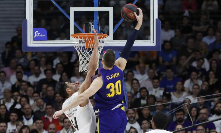 Real Madrid 76 - Barcelona 82: Heurtel dirige, Kuric golpea y Pesic lidera