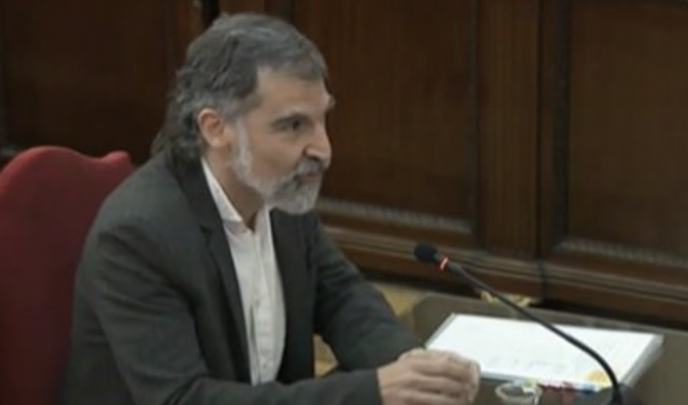 La Guardia Urbana de Badalona asegura que Cuixart insinuó que podían haber 