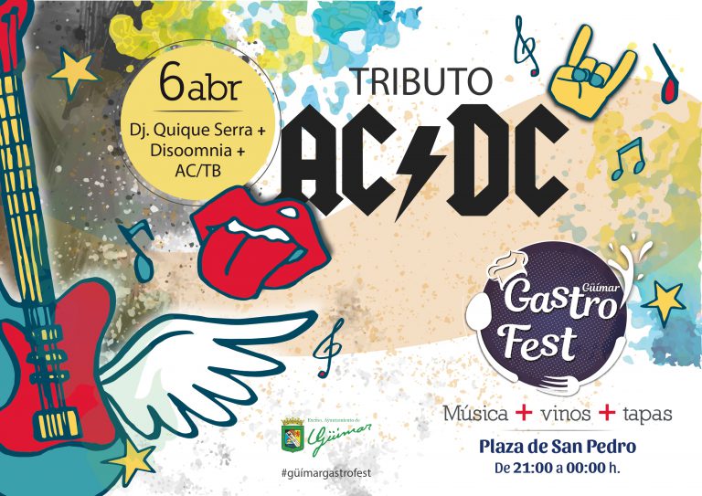 GÜIMAR: El Gastro Fest más cañero llega este fin de semana con el Tributo a la banda AC/DC