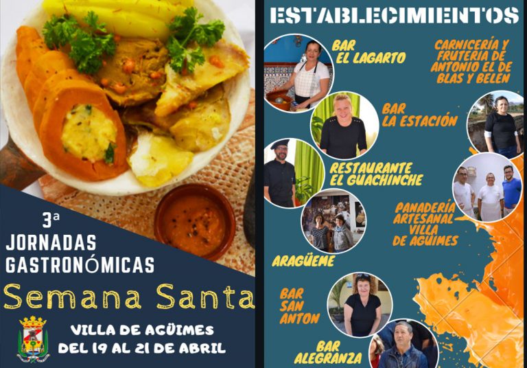 AGÜIMES: III Jornadas Gastronómicas de la Semana Santa en la Villa