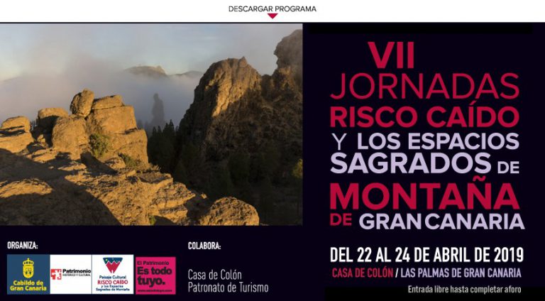 GRAN CANARIA: Expertos de Italia, Argelia, España y del Consejo de Europa abordarán en las Jornadas de Risco Caído las claves de los paisajes culturales