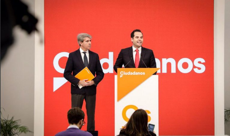 Ciudadanos ficha a Ángel Garrido, expresidente de la Comunidad de Madrid, que iba en las europeas con el PP