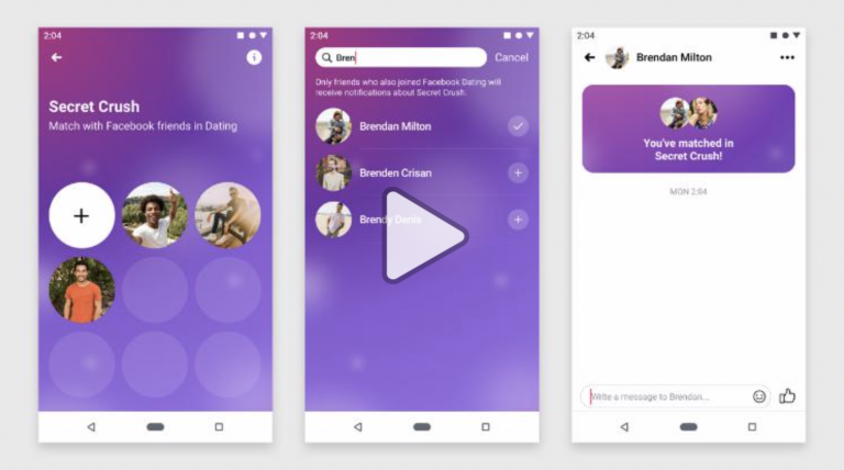 Facebook implementa 'Secret Crush':  te permitirá saber cuáles de tus contactos quieren tener 'algo' contigo