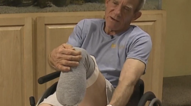 Un granjero se corta su propia pierna con una navaja de bolsillo después de quedarse atrapado en la maquinaria 1 Captura de pantalla 2019 05 15 a las 13.55.07