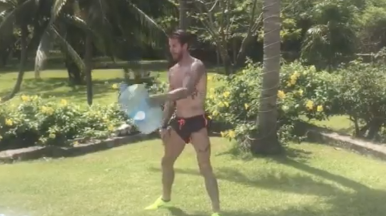 El entrenamiento de Sergio Ramos 'a lo Rocky' que ha revolucionado las redes sociales