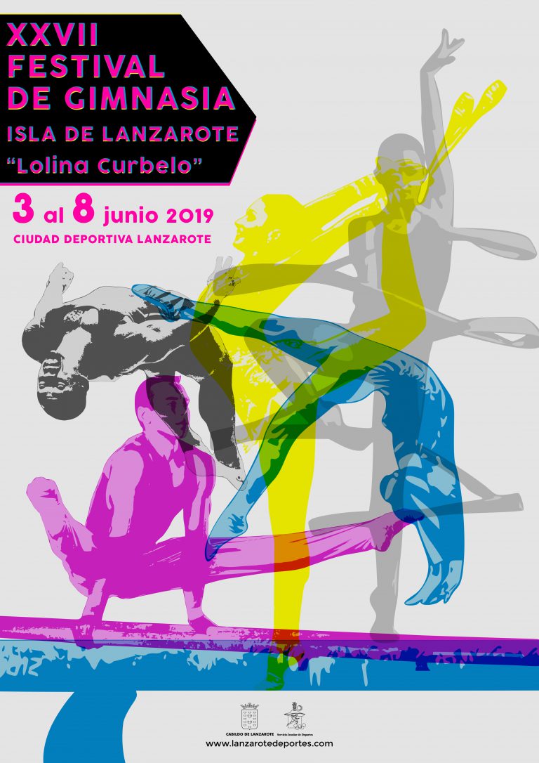 El XXVII Festival de Gimnasia Isla de Lanzarote 'Lolina Curbelo' se celebrará del 3 al 8 de junio en la Ciudad Deportiva
