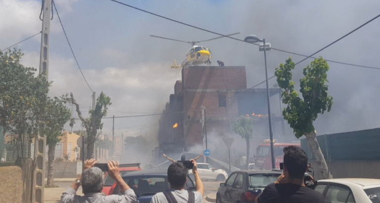 Una mujer muere en un incendio en Ibiza tras ser encadenada por su pareja