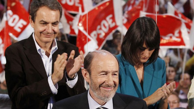 Zapatero visita a Rubalcaba