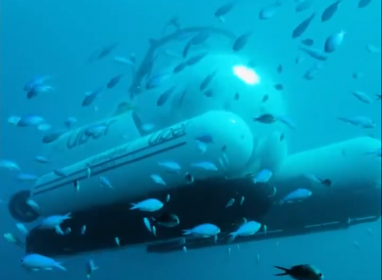 Uber lanza su primer servicio compartido de...¡submarinos!