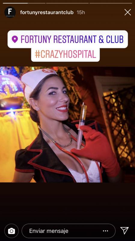 Denuncian una fiesta en una discoteca con falsas enfermeras semidesnudas 1 captura fiesta enfermeras