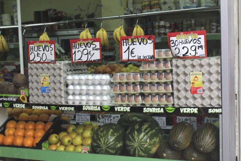 La debilidad del consumo mantiene los precios moderados