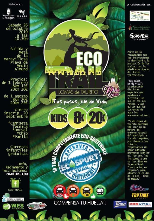 Cartel Eco Trail Lomas de Taurito