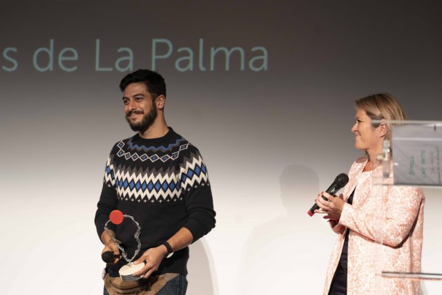 Estrella Lyra José Manuel Marrero con Alicia Vanoostende Gala Clausura Festivalito XIV foto Virginia Park 1